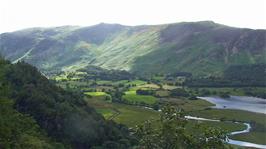 View to Borrowdale as it joins Derwent Water, from the Surprise Viewpoint